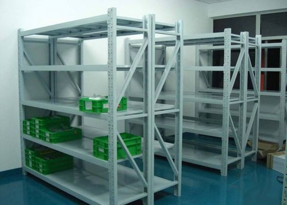 Cina L2000 * W450 Steel Storage Shelves / Adjustable Metal Shelves Anti Karat pemasok