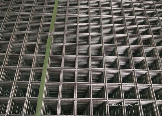 Cina 2x2 Welded Wire Mesh Panel Lembar Untuk Konstruksi, Bahan Baja Karbon Rendah pemasok