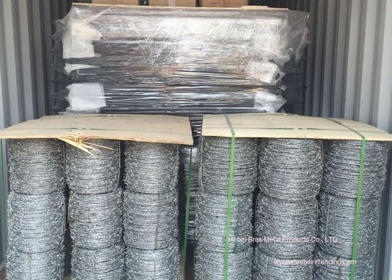 Cina Hot mencelupkan Galvanized berduri Wire Mesh Roll / berduri Wire Mesh pagar desain pemasok