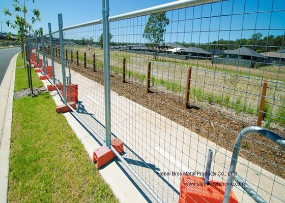 Cina Australia Standar Temporary Construction Fence Galvanized Welded Wire Mesh Untuk Festival pemasok