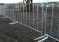Galvanized Coated Temporary Fencing Hire For Work Site / Besi Dan Baja pemasok