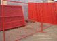 PVC Coated Temporary Construction Fence Kanada Standar 10x6 FT Event Movable Fence pemasok