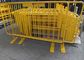 Safety Barrier Temporary Backyard Fence, Temporary Security Fence Panels Untuk Crowd Control pemasok